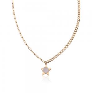 Rose Yıldız Kolye